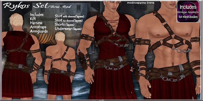 Rykos Set T.E.D./Brw_RED