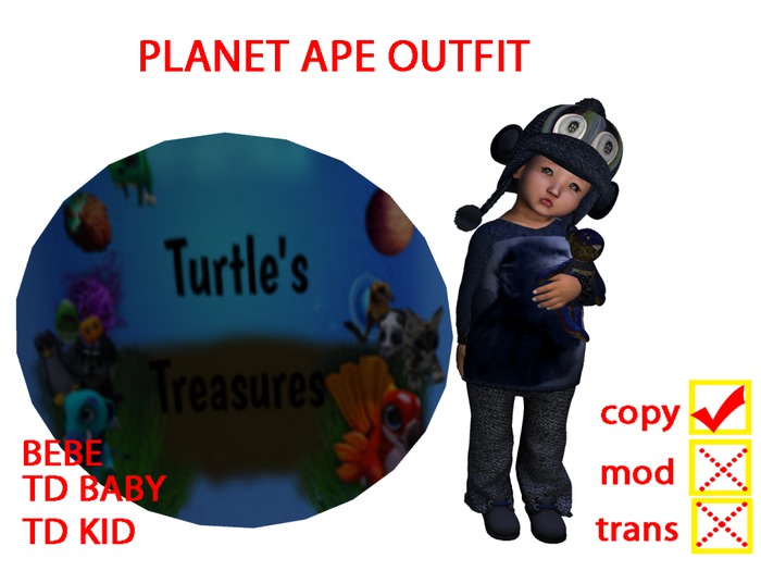 PLANET APE OUTFIT