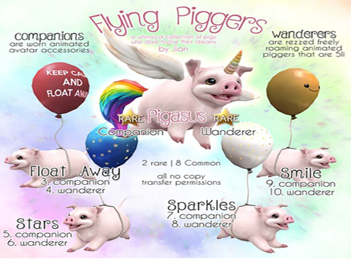 JIAN Flying Piggers 10. Smile Wanderer BOX