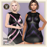 Wicca's Wardrobe - Starla Dress [Black] [BOXED]