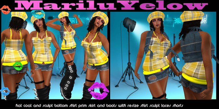 pk2 Marilu yellow