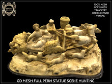 GD MESH FULL PERM STATUE SCENE HUNTING