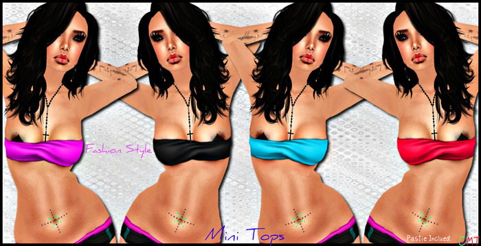 *Fashion Style* Mini Top Purple