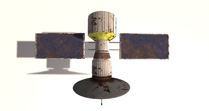 Old Soviet satellite Mesh