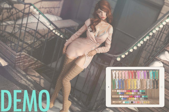 Addams "Brielle" Tall Boots #DEMO