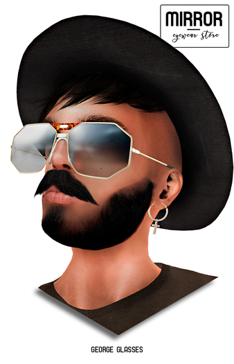 MIRROR - George Glasses - Silver