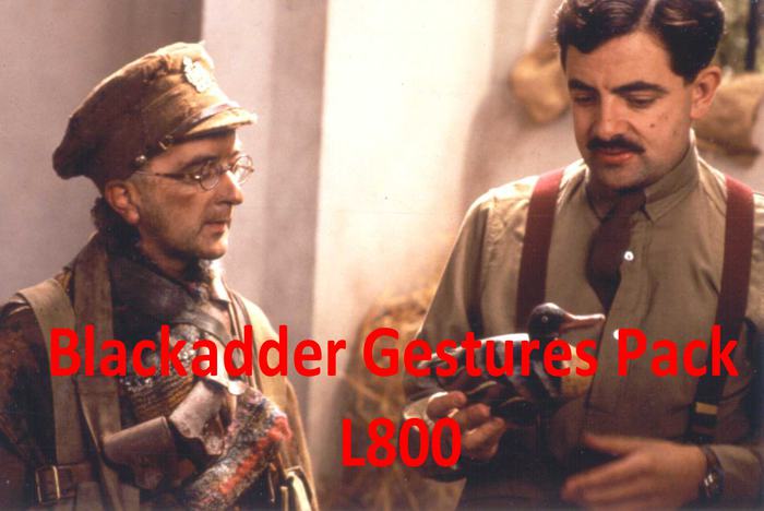 Blackadder Gestures Pack