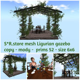 S*R.store mesh Ligurian gazebo