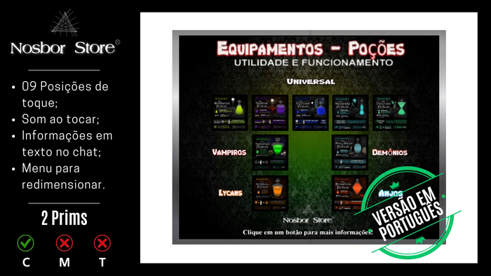 [NS] Potions - Utilidade e Funcionamento [PT]