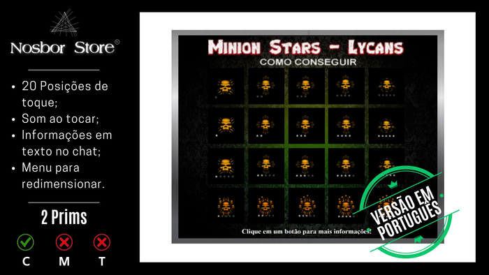 [NS] Minion Stars: Lycans - Como Conseguir [PT]