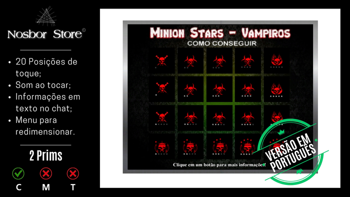 [NS] Minion Stars: Vampiros - Como Conseguir [PT]