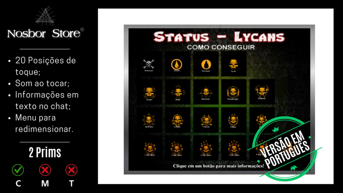 [NS] Status: Lycans - Como Conseguir [PT]