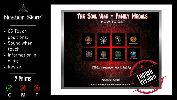 [NS] The Soul War - Family Medals - How to Get [EN]