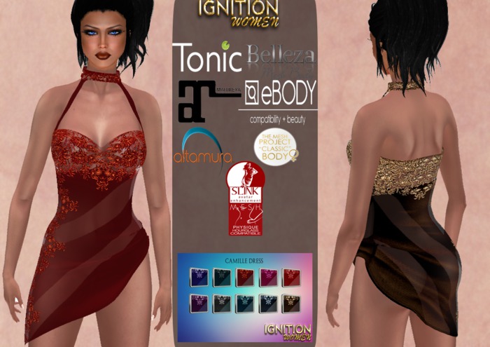 Ignition Camille Dress