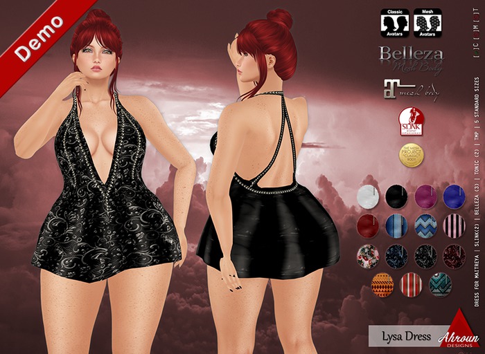[Ahroun Designs] Lysa Dress DEMO (Add)