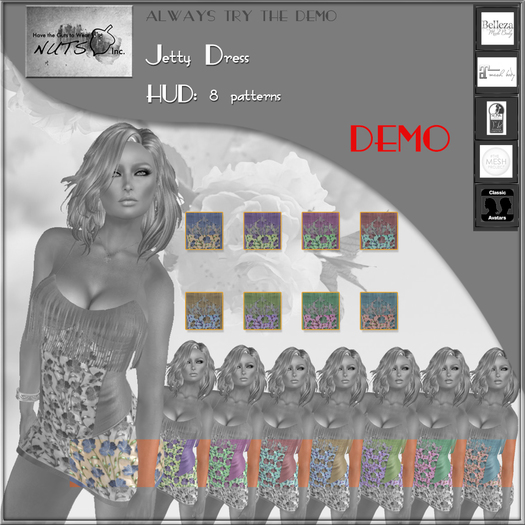 NUTS Inc - Jetty Dress DEMO - Wear/Add me