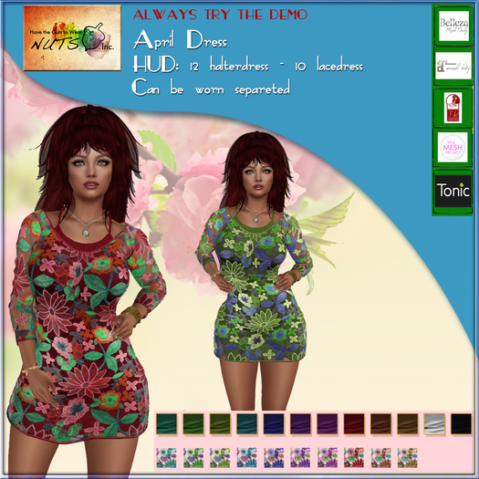 NUTS Inc - April Dress - Wear/Add me