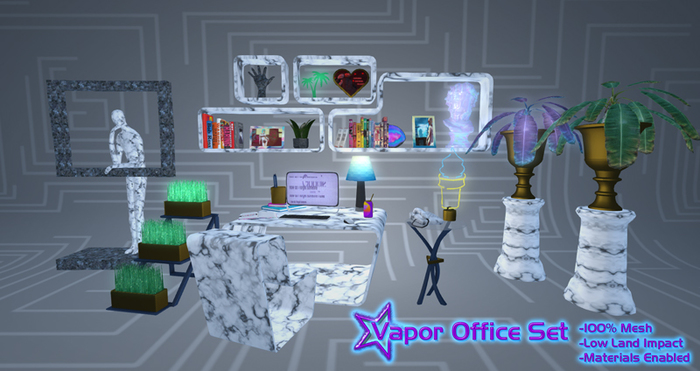 *SQ* Vapor Office Set