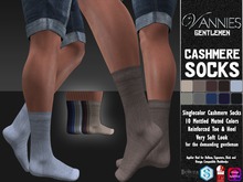 VANNIES MEN Cashmere Socks (for Belleza, Signature, Slink and Omega Comp. Meshbody) )