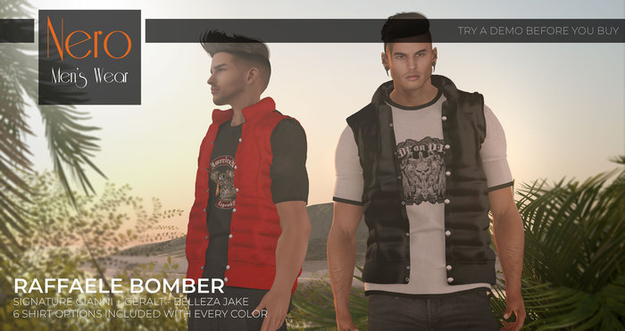 Nero - Raffaele - Bomber - (FATPACK)