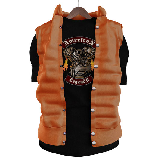 Nero - Raffaele - Bomber - (Orange)