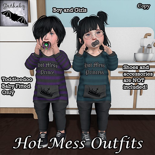 Gothaby - Hot Mess Prince Teal TDBF (Boxed)