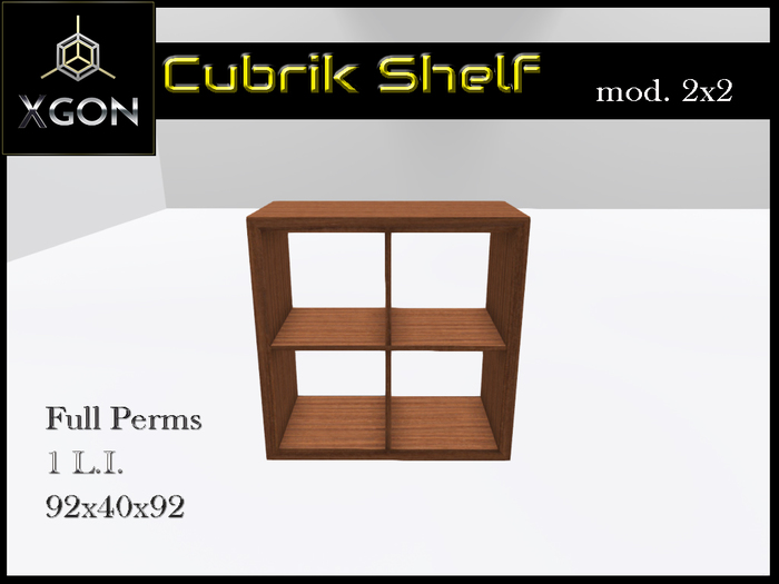 XGON - Cubrik Shelf 2x2
