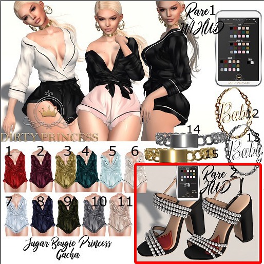 DIRTY PRINCESS- Sugar Bougie Princess -LARA- 2 RARE