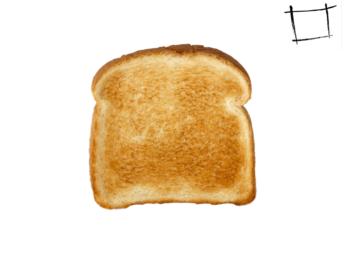 Full Perm Mesh Single Delicious Tosted Bread