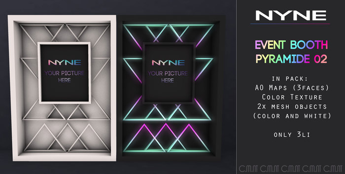 [NYNE] Wall Display - Event Booth - pyramide 02