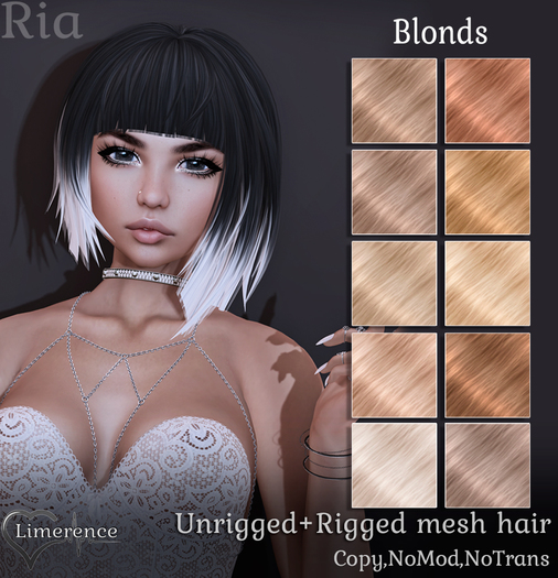 {Limerence} Ria hair-Blonds