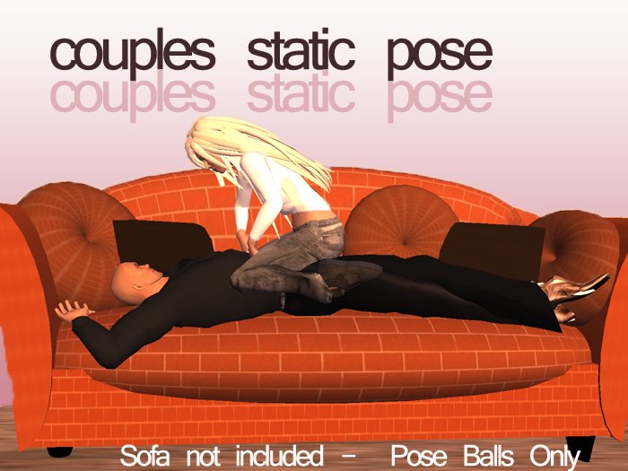 couples static pose - conversation