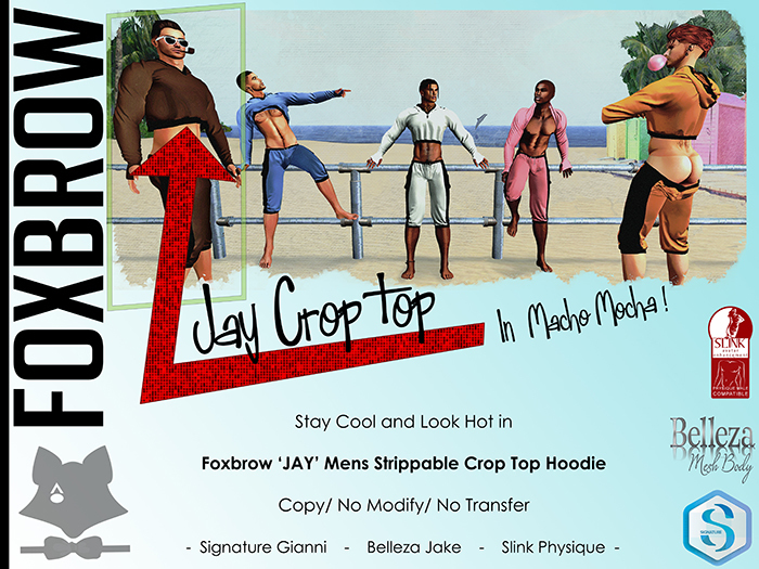 Foxbrow : Jay : Macho Mocha (Wear Me)