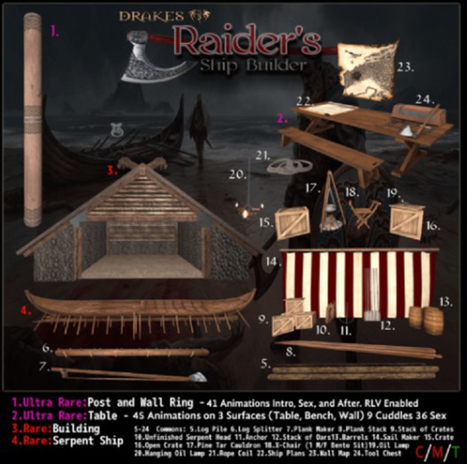 [Drakes] *RARE* - Raider Shipbuilder - Building
