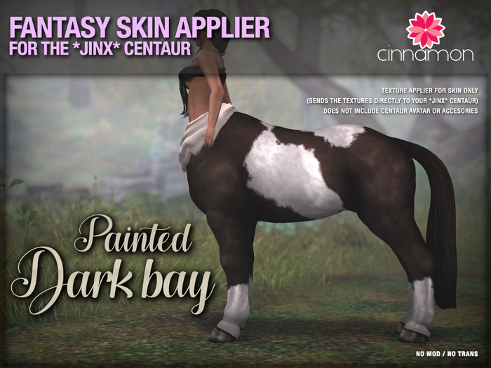 *CINNAMON* Jinx Centaur - Painted Dark Bay