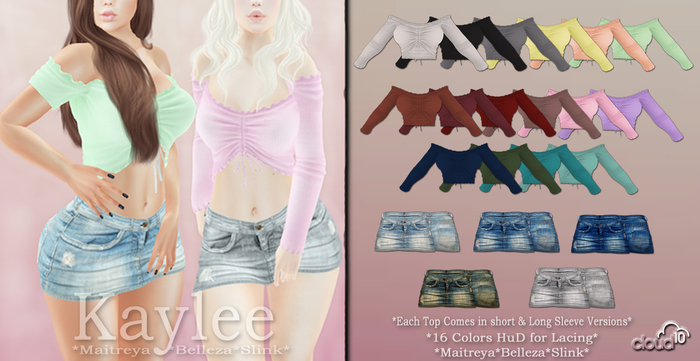 CLoUD10 - KayLee Ruched Top -  FATPACK  (BOX) ADD ME