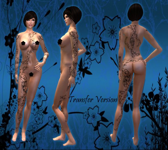 Body Tribal Tattoo (Transferable version)