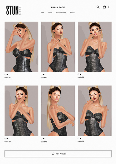 STUN - Pose Pack Collection Bento 'Lucia' #75