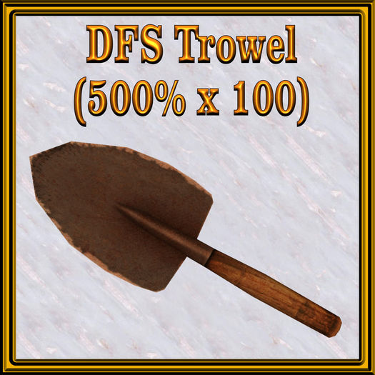 DFS Trowel (500% x 100) Texture