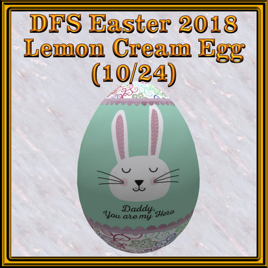 DFS Easter 2018 Lemon Cream Egg (10/24) Texture