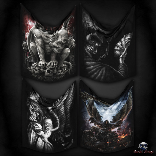 .:VRS:. Pack Gothic MESH Cloth Poster Flag