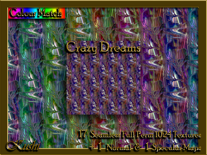 Crazy Dreams Textures