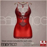 Baiastice_V SleepDress-Red