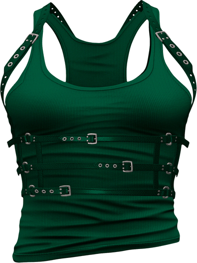 RIOT / Cole Harnessed Tank - Forest | Jake / Gianni / Slink / Adam