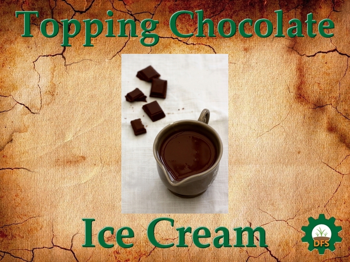 DFS Texture  Ice Cream Topping Chocolate