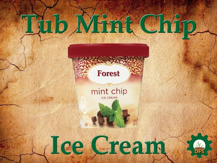 DFS Texture Ice Cream Tub Mint Chip