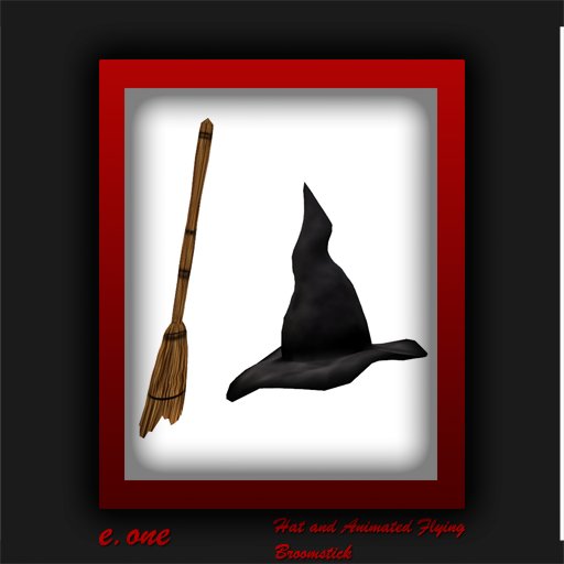 e.one Witches hat & Broom
