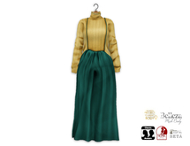 {amiable}Mesh Wide Salopette All In One Dress08