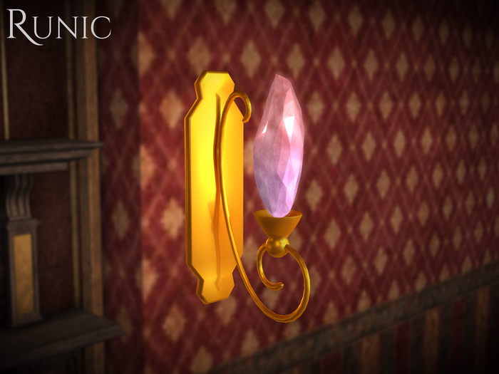 .: Runic :. Mythra Wall Lamp