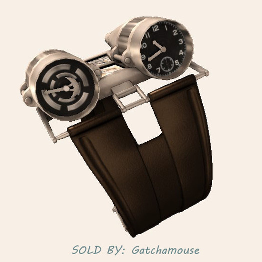 -David Heather-Flashlight Watch/Mud-Silver